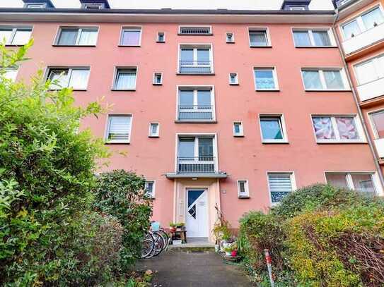 Attraktive 2-Zi-Wohnung mit Tageslichtbad in Krefeld