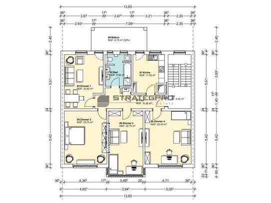 Hochwertige Wohnung in guter Lage von Ludwigshafen - Gartennutzung inklusive