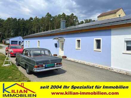 KILIAN IMMOBILIEN! DHH ALS BUNGALOW MIT 237 M² WFL. + 690 M² GRUND IN FORCHHEIM - FREYSTADT!