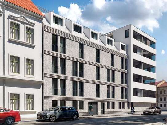 Grün trifft Urban - ERSTBEZUG 3-Zimmer-Neubauwohnung nahe Volkspark Kleinzschocher-WE10