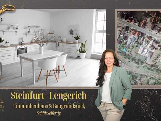 Lengerich - Schlüsselfertiges 5 Zimmer Einfamilienhaus inkl. Baugrundstück. ERST BAUEN - DANN ZAHLEN