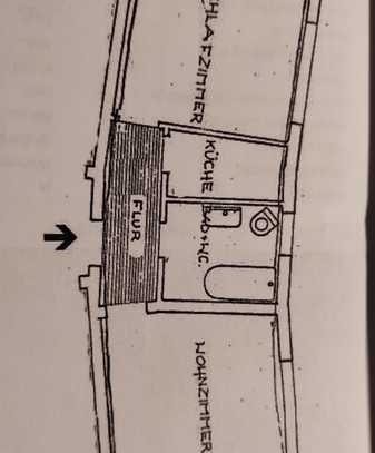 2-Raum-Wohnung in Budenheim mit Blick in den Rheingau