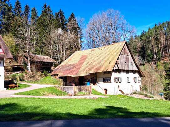 Einzigartiger, denkmalgeschützter historischer Bauernhof in Lauterbach im Schwarzwald