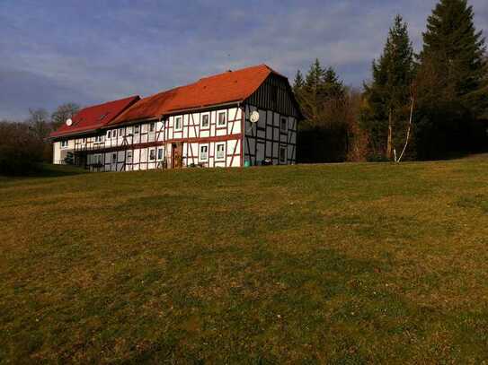 Haus Resthof Bauernhaus Landhaus in Waldhessen