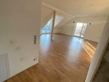 Neubau -Erstbezug - Exklusive 4-Zimmer-Wohnung, drei Balkonen in Karlsfeld, offene Bauweise