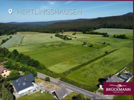 Schönes Baugrundstück (508 m²) im Neubaugebiet "Am Ringelsberg" Hertlingshausen!