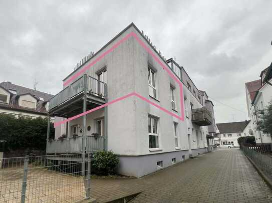 73262 Reichenbach: Große moderne 3,5-Zimmer-Wohnung auf 2 Ebenen im 1.OG / Balkon / zentral / ruhig