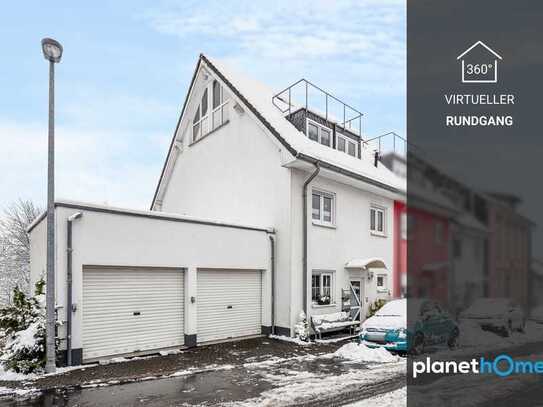 Maisonettewohnung im Zweifamilienhaus mit Duplexgarage und Garten in Remscheid