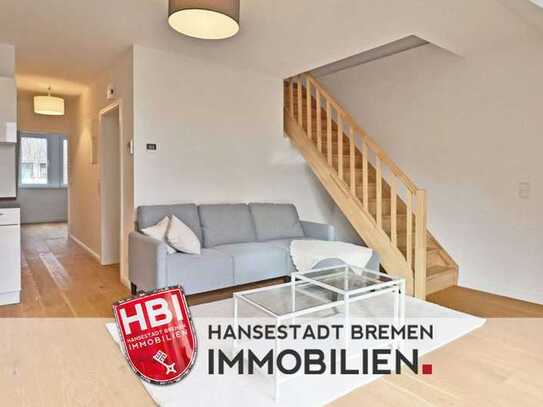 Schwachhausen / Moderne 3-Zimmer-Maisonettenwohnung mit Spitzboden