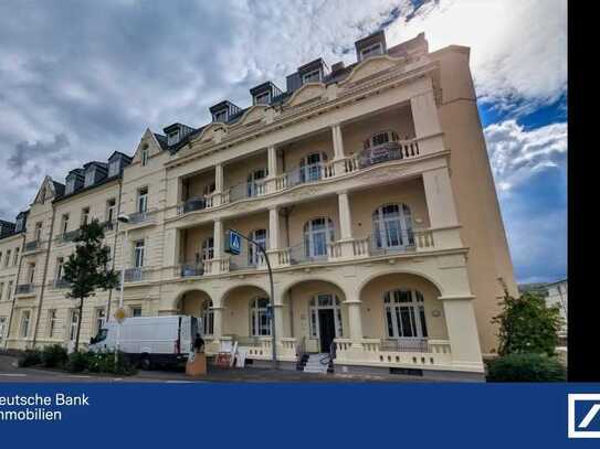 Exklusive Gartenwohnung mit zwei Terrassen und TG-Stellplatz in herausragendem Denkmalgebäude