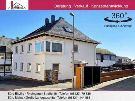 Großes freist. 2 Familienhaus + ausbaubares Nebengebäude, auch für Gewerbe