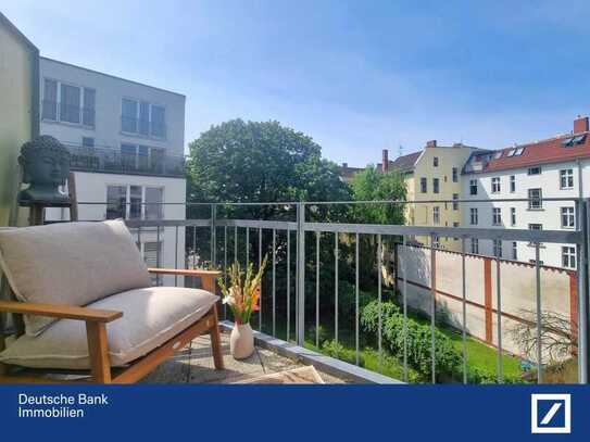 Urbanes Leben in ruhiger Lage: Modernes Apartment mit großer Südwest-Terrasse im Weitlingkiez