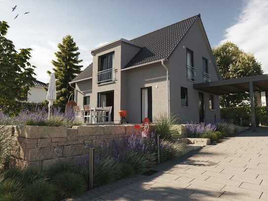 INKLUSIVE Grundstück: Ihr energiesparendes, großzügiges und helles Town & Country Haus in Weddel