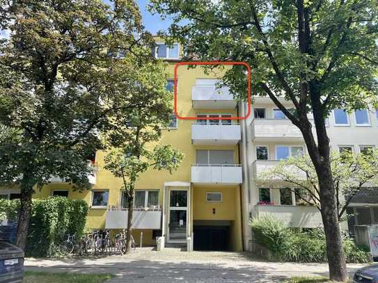 Gelegenheit für Kapitalanleger!
Vermietete zwei Zimmer Wohnung mit Tiefgaragenplatz in Giesing