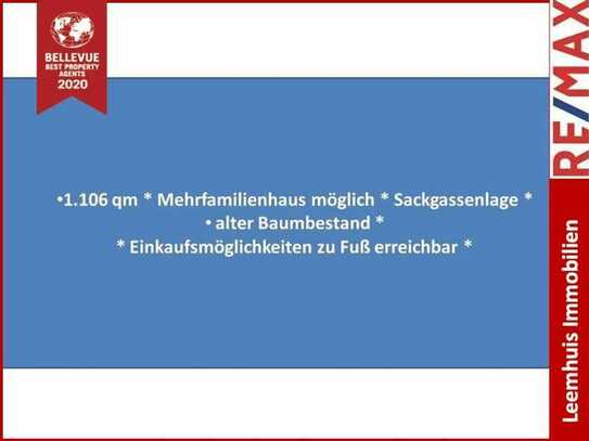 *Provisionsfrei*Hallo Nordsee, wir kommen!!!*Sackgassenlage*Mehrfamilienhaus möglich*alter Baumbesta