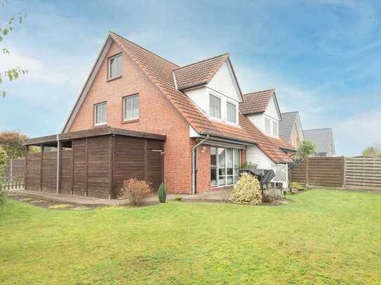 Familien aufgepasst! Großzügige Doppelhaushälfte mit Garten und Carport in Stade-Wiepenkathen