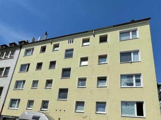 Vermietete Wohnung für Kapitalanlager: 3 Zimmer Wohnung in Mülheim