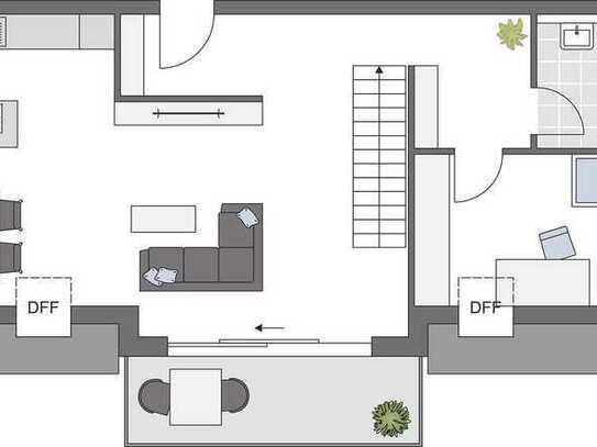 Eine Atmosphäre zum Wohlfühlen: 3,5-Zimmer-Wohnung mit Südbalkon