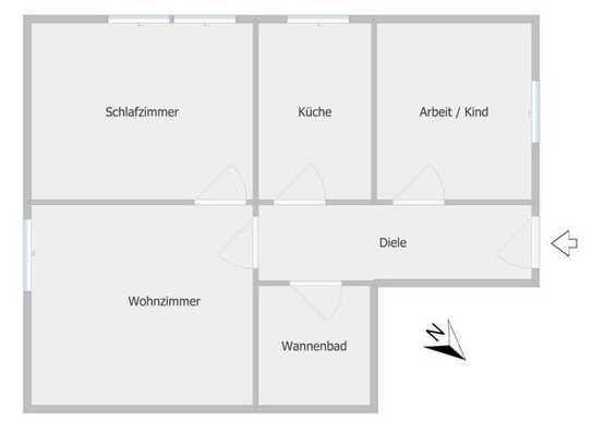 Tolle Wohnung + günstig + gemütlich + gepflegt