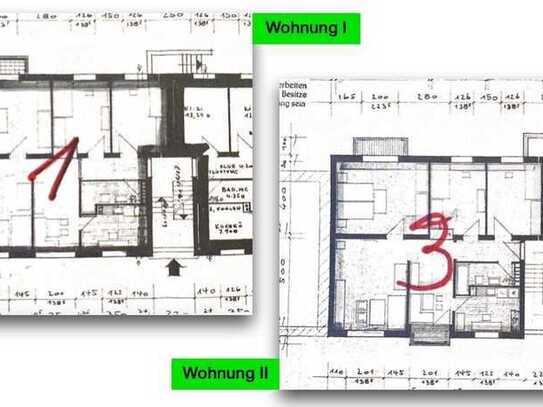 Zwei Eigentumswohnungen, je 4,5 Zimmer, mit Balkonen und Stellplätzen