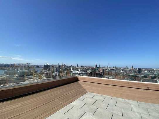 HafenCity, Elbe, Lohsepark: Büros mit Dachterrasse am Magdeburger Hafen in Hamburg mieten.