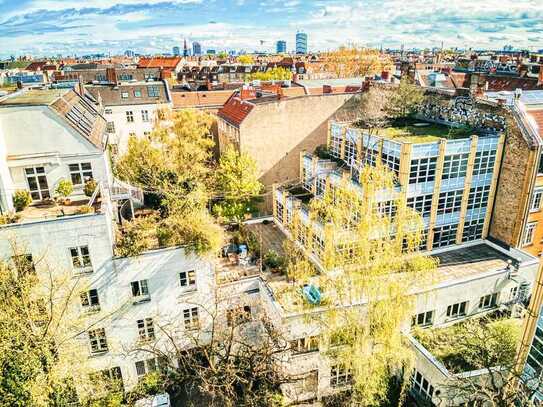 Office mit großzügiger Dachterrasse in Kreuzberg