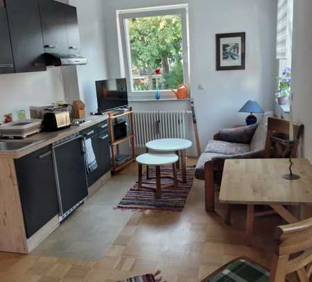 Neuwertige Möbilierte 2-Raum-Wohnung mit Balkon und EBK in Zeuthen-Spreewaldtstr.