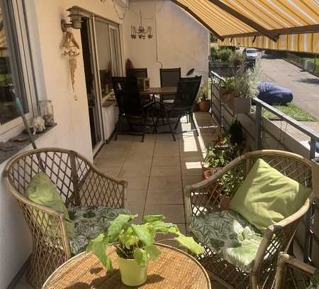 Charmante Wohnung im ersten Obergeschoss mit großzügigem Balkon