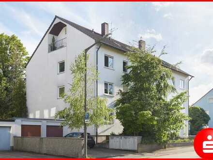 Freie 3-Zimmer-Dachgeschoss-Wohnung mit Garage in Stein