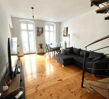 Top Lage - Große helle 2 1/2 Zimmerwohnung Altbau Maisonette im Prenzlauer Berg - Ruhige Lage