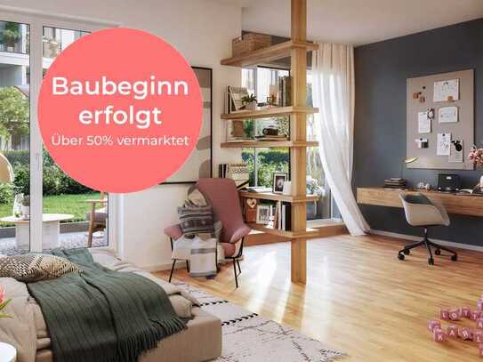 Urbanes Wohnen für Anspruchsvolle: 4-Zimmer-Gartenoase mit Balkon, Terrasse und Energieeffizienz A+