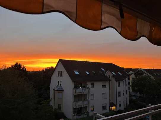 3-Zimmer-ETW mit sehr schönen Aussichten und Sonnenuntergängen in MA-Rheinau-Süd