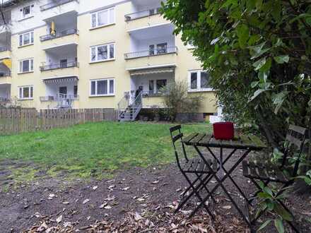 Gönnen Sie sich etwas besonderes. Wunderschöne Wohnung mit Garten und Balkon!