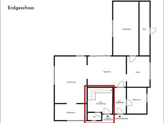 Oase am Hülser Berg - großzügige Wohnung mit kleinem Gartenanteil zu vermieten