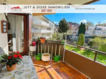 2,5-Zimmerwohnung mit Balkon und Stellplatz in gepflegtem Wohnhaus in Kuppenheim