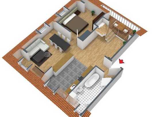 *LUXUS-3-Zimmer-Penthouse /2-Ebenen-Harlaching/Giesing*