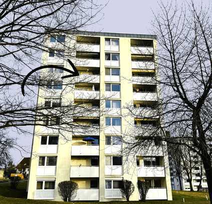 2-Zimmer-Wohnung mit Südloggia und tollem Ausblick