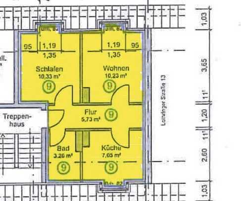 Gebotsverfahren DG-Wohnung in Barmbek (Dulsberg)