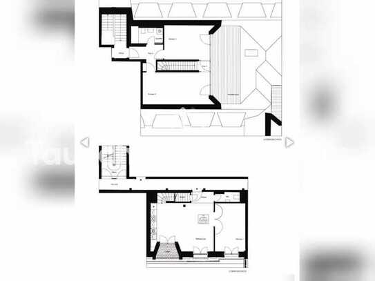 Tauschwohnung: Lichtdurchflutete Maisonettewohnung mit Dachterrasse