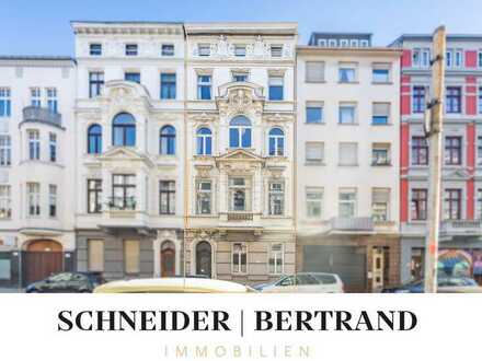 Moderne und gepflegte 2 Zimmer Altbauwohnung im Frankenberger Viertel