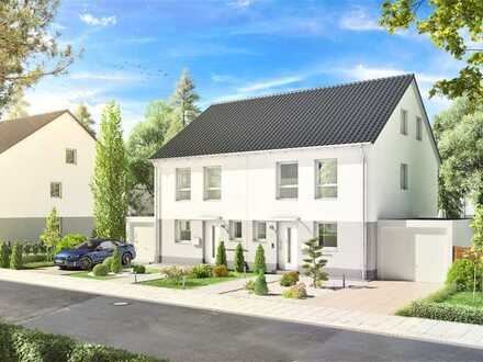 Erlensee: Neubau Doppelhaushälfte in gefragter Wohnlage mit KFW 40 Fördermöglichkeiten
