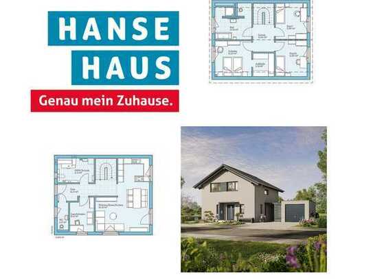 Hanse-Haus QNG Line Variant 28-132, fast fertig, KfW 40 plus KfN, 675m² Grundstück – Nr. 417