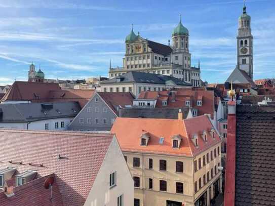 Rarität in der Augsburger Altstadt (Nähe Rathaus) großzügige 2-Zimmerwohnung