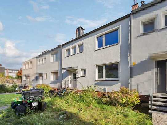 Solides Reihenmittelhaus mit ca. 110 m² Wohnfläche in ruhiger Lage von Düsseldorf-Vennhausen