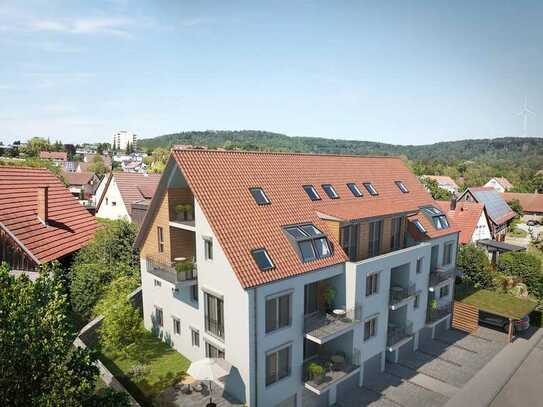 *Neuw. moderne 2,5 Zimmer Wohnung mit Balkon und Aufzug I Mitten in Gaildorf*