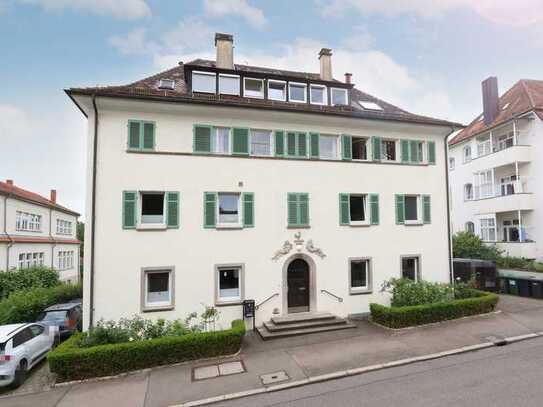 Geschichte trifft auf Stil: Begehrte Maisonettewohnung mit Garten in Stuttgart