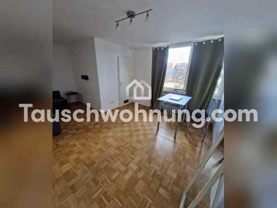 Tauschwohnung: Ein Zimmer apartment in neushausen nymphenburg