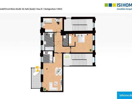 3-Zimmer-Wohnung im ''Markthof Carré'' - WE15