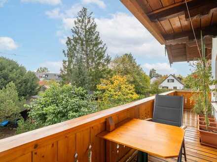 Denning - Sonnige und lichtdurchflutete Etagenwohnung mit Blick ins Grüne