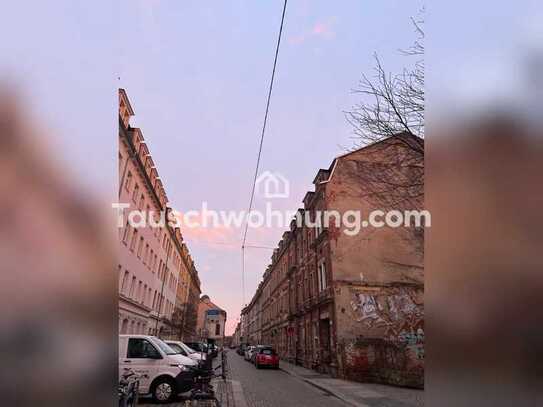 Tauschwohnung: geräumige 3-Raum-Wohnung im Herzen der Neustadt